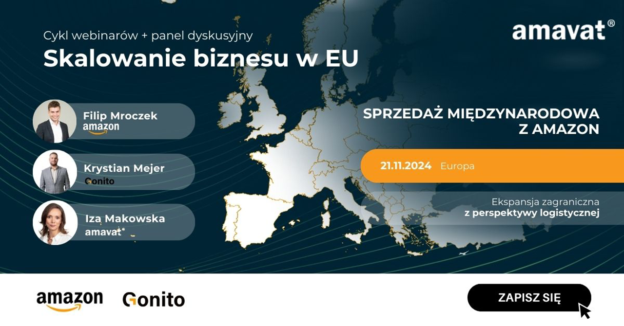 Gigant na skalę światową oraz wsparcie ekspertów w obsłudze sprzedaży FBA - Amazon