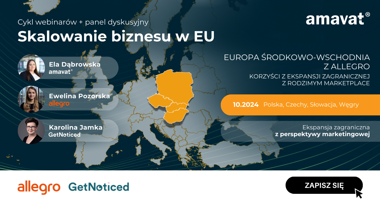 Webinar Korzyści z ekspansji zagranicznej z rodzimym marketplace’em