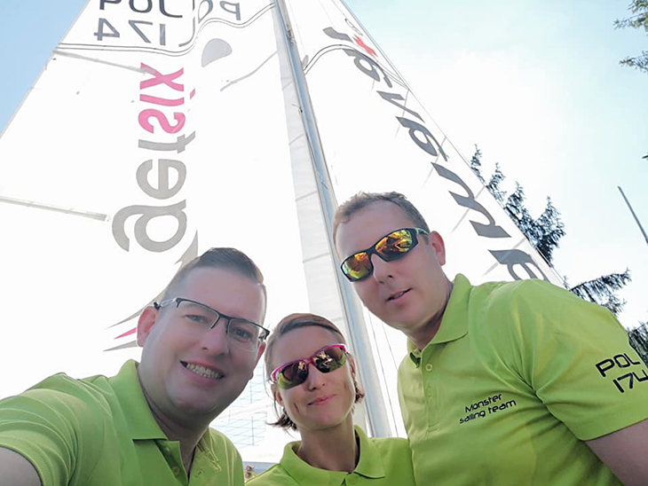 Sponsor Wrocław sailing team in the Polish Championships