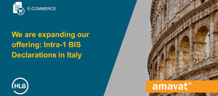 We are expanding our offering Intra-1 BIS Declarations in Italy