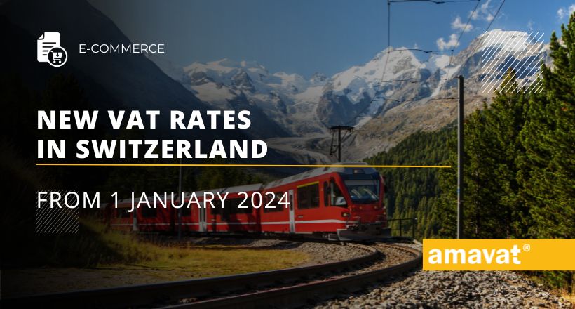 New VAT rates in Switzerland