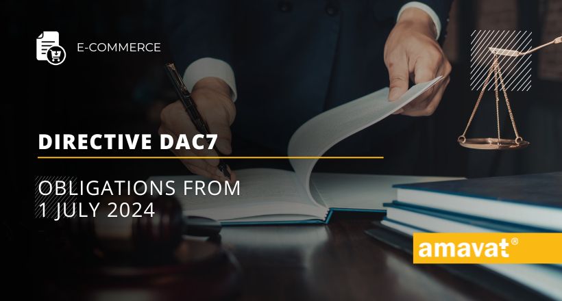 Directive DAC7 - obligations from 1 July 2024