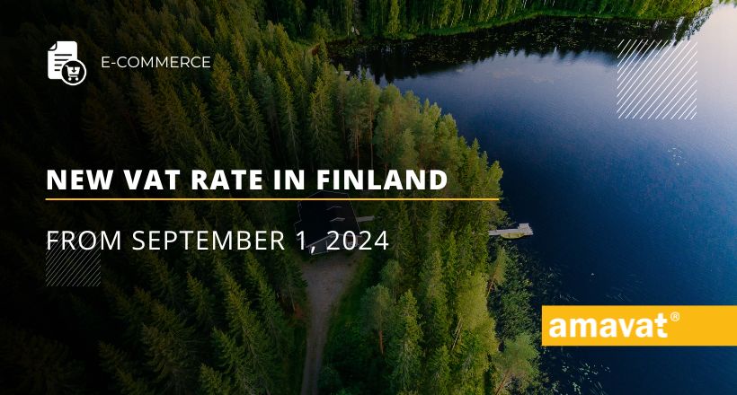 New VAT rate in Finland from September 1 2024