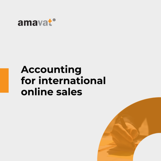 Accounting for international online sales
