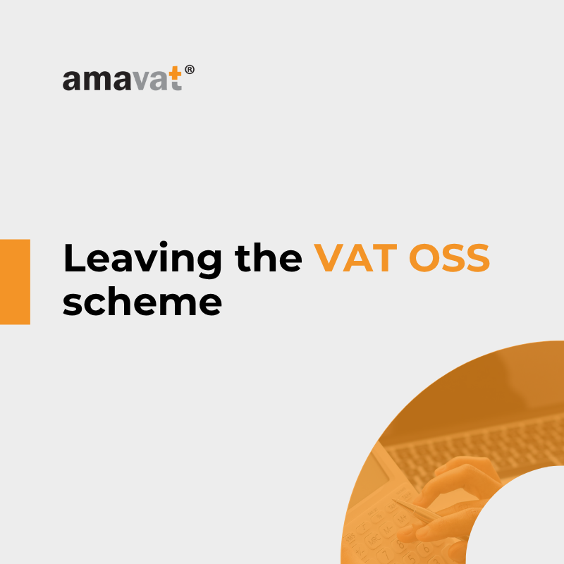 When and how to deregister from the VAT OSS scheme?